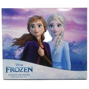Wholesale - FROZEN 2 SIZE 4-6 12-DAYS OF SOCKS BOX SET, UPC: 193159145439